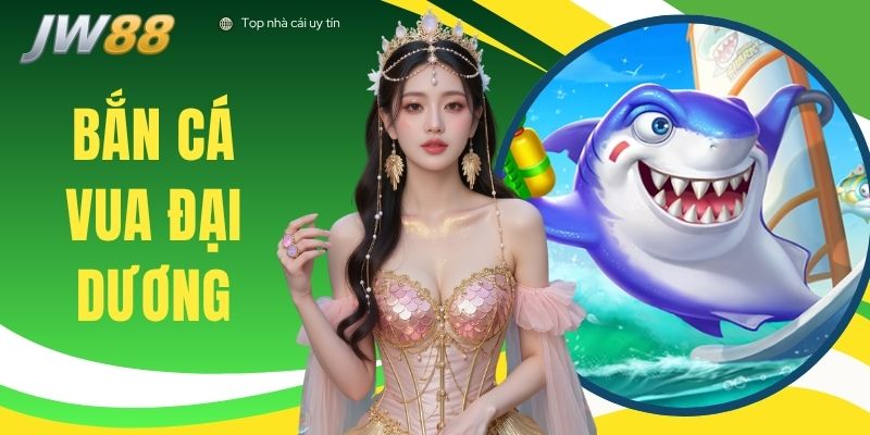 Bắn Cá Vua Đại Dương JW88 - Săn Boss Khủng Nhận x10000 Xu
