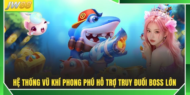 Bắn Cá Thần Tài JW88 - Hạ Boss Khủng Thu 500 Triệu Xu